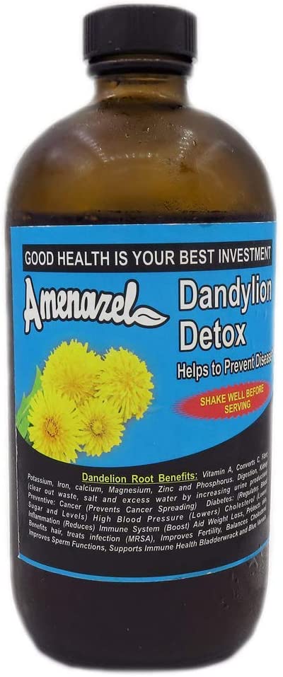 Amenazel Dandylion Detox 16oz Bottle